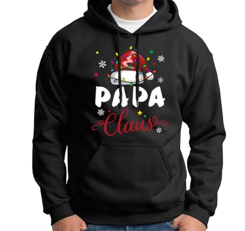 Weihnachtspullover Elch 19 Tassenbrennerei Weihnachtspullover - Papa Claus - Hoodie für...