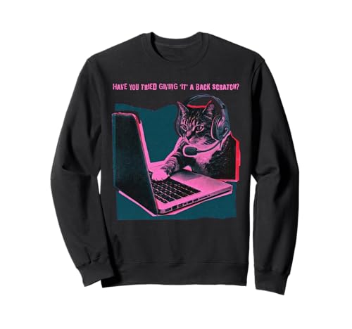 Cat Tech Support ���[���A �m�[�g�p�\�R�� �w�b�h�Z�b�g �L �g���[�i�[