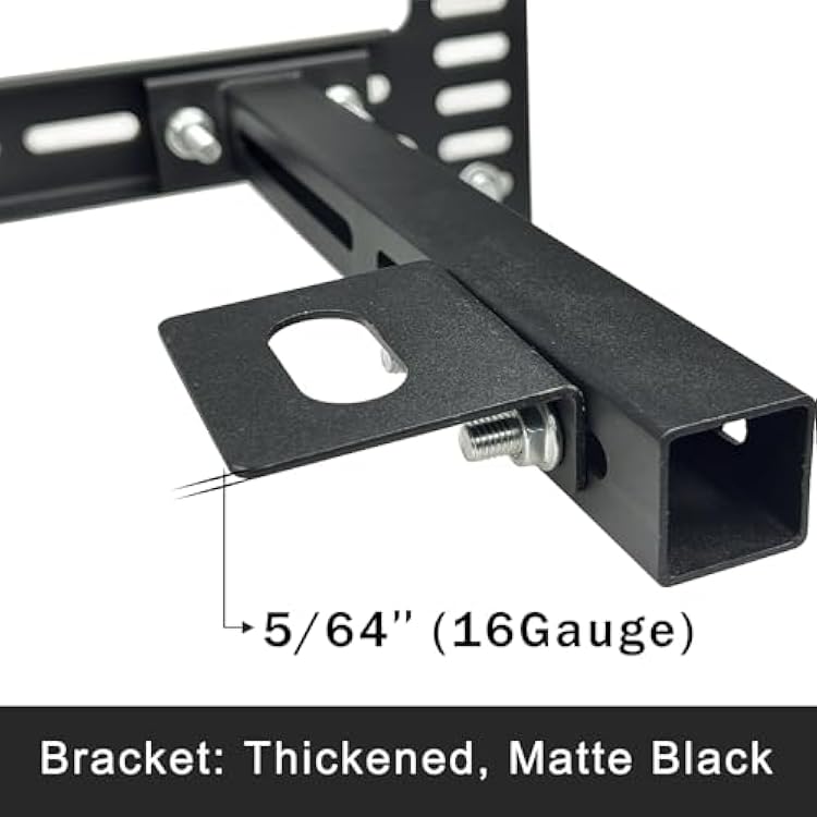 Adjustable Headboard Bracket Kit 2 Pack Heavy Duty Metal Brackets for Bed Frame, Easy Installation, Compatible with Adjustable/Platform/King/Queen Beds