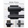 Titanium Flat Iron Hair Straightener for Natural Hair, 2 inch Hair Straightener for Thick Hairs, Silk Press Flat Iron Wide Plate