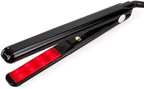 Professional Ceramic Hair Straighteners 2 in 1 Flat Iron Hair Straightener for Women,with LCD Display, 15s Fast Heating, Adjustable Temp