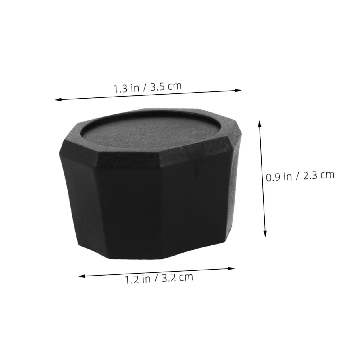 Mikikit 3Pcs Tennis Racket End Cap Protection Covers Lightweight Tennis Accessories for Damage Prevention Easy Installation for All Racket Models