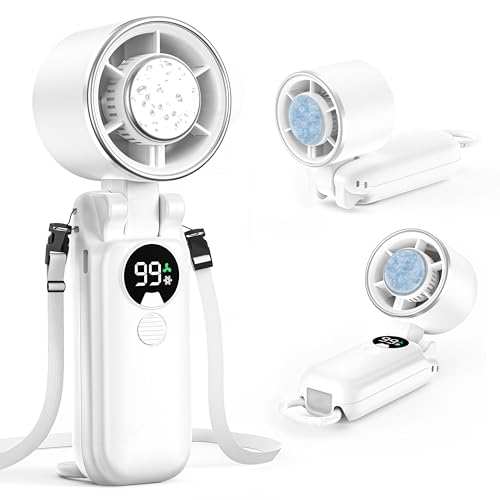 【2025夏新登場】ハンディファン 冷却プレート 携帯扇風機...