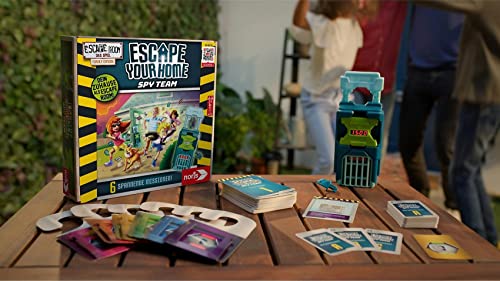 Noris 606101975 Escape Your Home, Familien und Gesellschaftsspiel für 3 bis 6 Spieler-mit Timer inkl. Batterien - für alle Escape Room Fans… – Ansicht 3