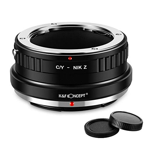 K&F Concept Lens Adapter Ring for Contax Yashica CY to Nikon Z Mount Z50 Z6 Z7 Camera