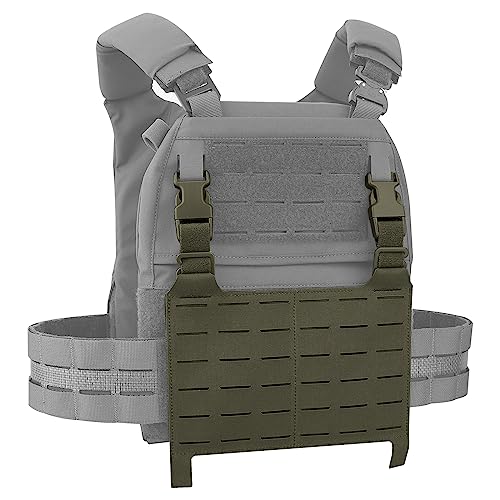 PETAC GEAR Tactical MOLLE Placard The Slicksters Adapt MOLLE Front Flap Hanging Panel Laser Replacement Component (Ranger Green)