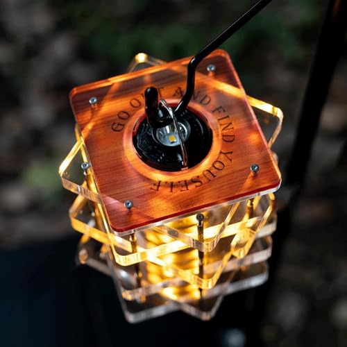 Camping light acrylic flashlight cover pour lampe de poche et extérieur