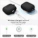 Ljusmicker for AirPods Pro 3 Case 2025 with Cleaner Kit,Soft Silicone Protective Cases for Apple AirPods Pro 3rd Generation Case for Women Men,AirPod Pro 3 Cases Cover Accessories with Keychain-Black