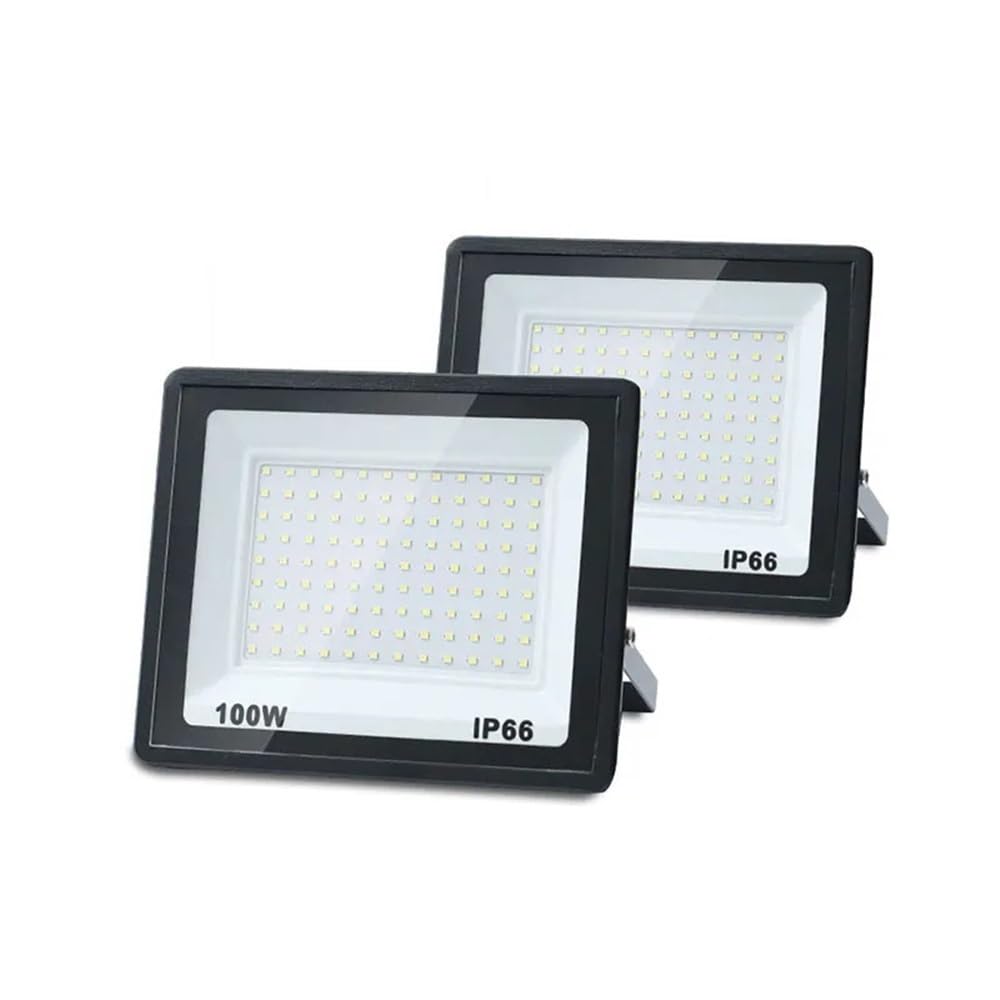 LED Floodlight PIR Motion Sensor AC110V 220V 100W 150W 200W 300W Outdoor Wall Light IP66 Waterproof Super Bright Fit For Garden(AC 110V(100-130V),NEUTRAL LIGHT_WITH SENSOR_30W)
