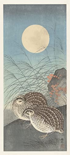 Lienzos modernos decorativos: cuadros retro de garzas Ohara Koson para salón y pasillo