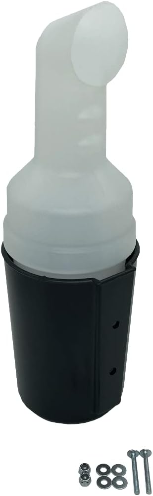 Buggies Unlimited Golf Cart Sand Bottle and Holder Kit | Bottom Fill | Universal Fit