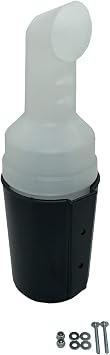 Buggies Unlimited Golf Cart Sand Bottle and Holder Kit | Bottom Fill | Universal Fit
