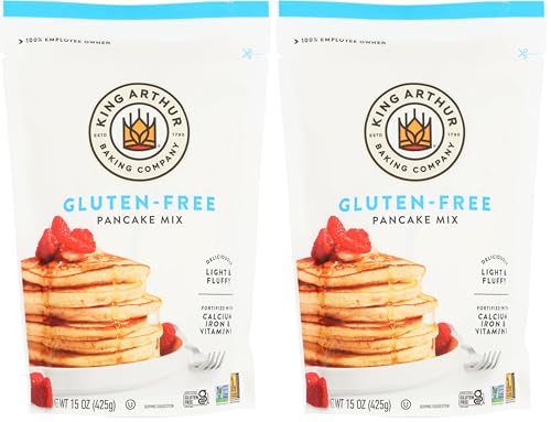 Image of King Arthur Gluten-Free Pancake Mix,15 oz (Pack of 2)