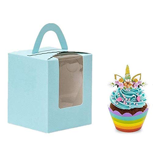 Cupcake To Go Boxes. Single cupcake carrier 24 pack Cupcake Boxes
