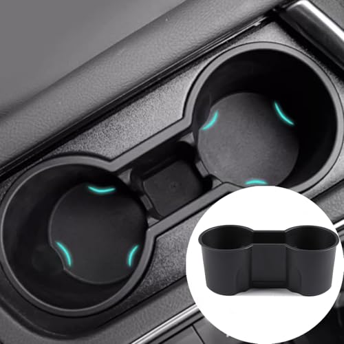 Insertos para portavasos de consola central TPE compatible con Cadillac XT5 XT6 CT4 2020-2024 miniatura 1