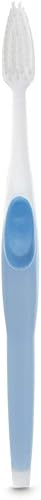 Miniatura 3 de WELdental Welbrush Cepillos de dientes sensibles con hilo dental suave (azul, individual)