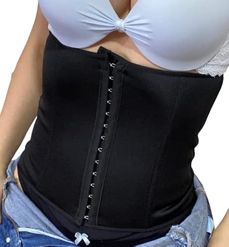 Cinta Modeladora Fitness Redutora Neoprene Academia (Preto, 40)