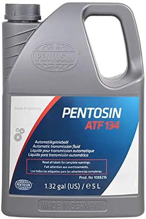 Pentosin 1088117 ATF 134 Ultra High-Performance Automatic Transmission Fluid - Compatible with Select Mercedes-Benz Vehicles with 5 and 7 Speed Automatic Transmissions; Red; 5 Liter