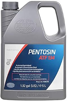Pentosin 1088117 ATF 134 Ultra High-Performance Automatic Transmission Fluid - Compatible with Select Mercedes-Benz Vehicles with 5 and 7 Speed Automatic Transmissions; Red; 5 Liter