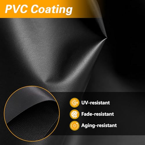 Image of EVRBUL 600D Table Top Grill Cover Compatible with Royal Gourmet GD4002T 4-Burner Tailgater Grill, Waterproof Heavy Duty Portable Griddle Cover 38 inchx21 inchx10 inch, Windproof Tabletop BBQ Grill Cover