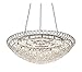 Meyda Tiffany 174096 Contemporary Modern 21 Light Pendant from Amelia Collection in Pewter Finish, 74.00 inches