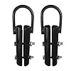 Vehcarc 1½” Climbing Rope Clamp, 2 Sets 1.5” Battle Rope Attachment Hook Accessories, Rope Clasp for Rope Climb, Climbing Training Garage Home Gym Workout Fitness Strength Training