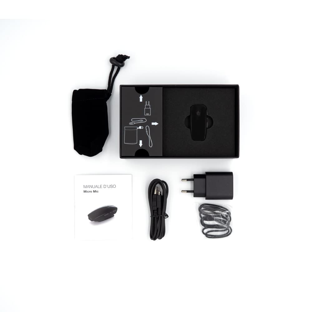 MICROMIC - Micrófono externo para aparatos acústicos Hola, RESOUND, BELTONE E INTERTON para escuchar en la distancia a una sola persona incluso en entornos ruidososos…