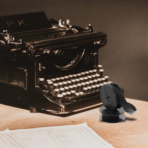 Cinta de máquina de escribir compatible con tinta de repuesto negra 5