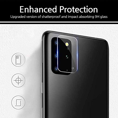 DOME GLASS EZ Galaxy S20 Plus Camera Protector by Whitestone [One Touch installation] Scratch-resistant Camera lens protector for Clear view - Two Pack - Thumbnail 6