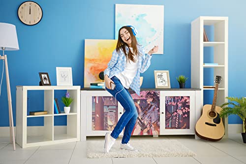 Chapa para muebles autoadhesiva de 100x50cm ideal para tapar arañazos en cómodas y estantes 6