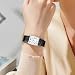 Imagen de LN LENQIN Reloj Hombre Cuarzo para Hombres 30M Impermeable A Prueba de Agua Reloj de Pulsera de Cuero de diseño Retro AnalóGica Relojes De Negocios Casual Moda Relojes de Pulsera para Regalo Padre