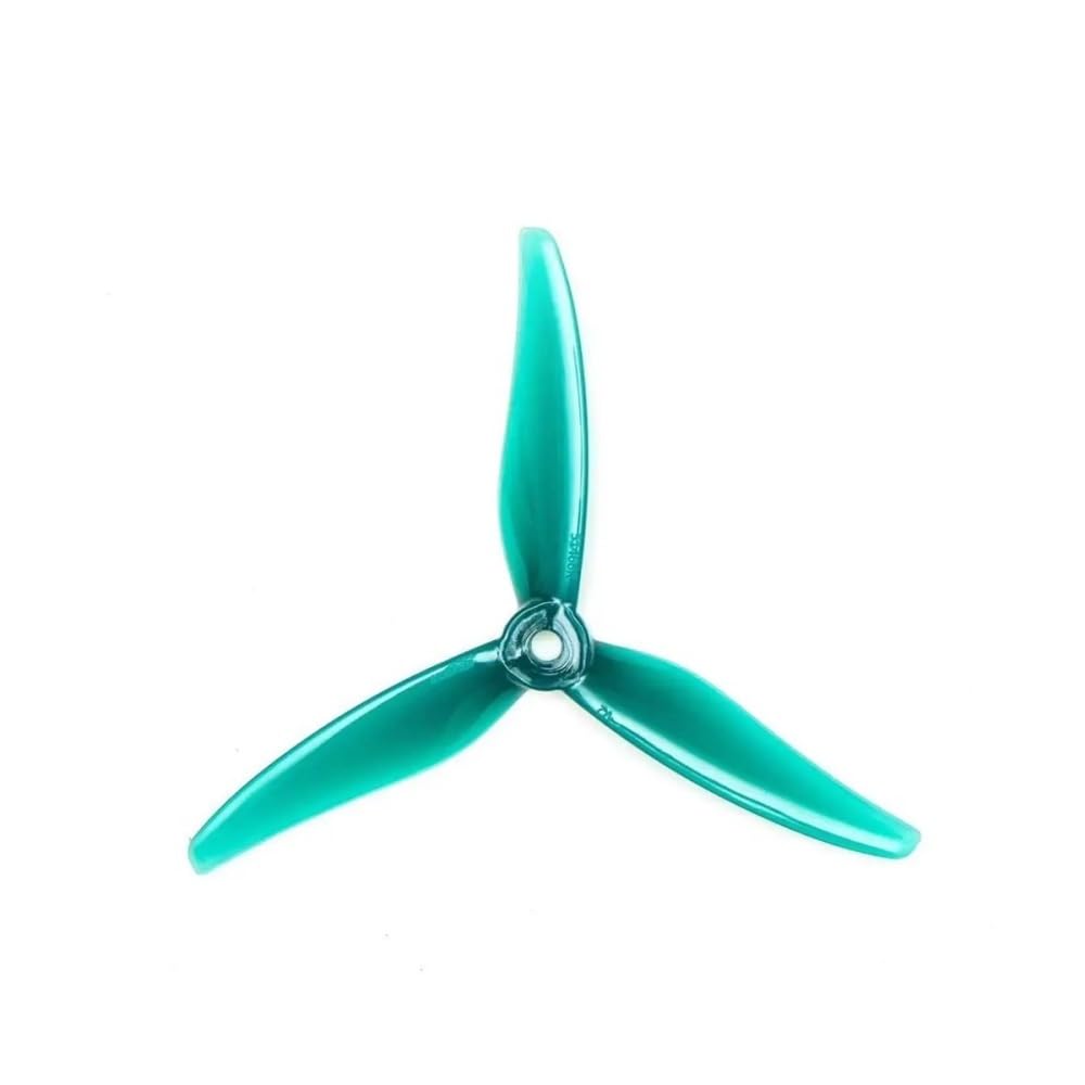 Hélice tripale 51466 verte 5.1 pouces pour quadcopter et moteur brushless FPV - 2