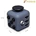 FIDGYB Cube Fidget Stress Relief Toy for Adults & Kids, Smooth, Quiet Sensory Toy for Anxiety, Focus & ADHD Idea[DGB]