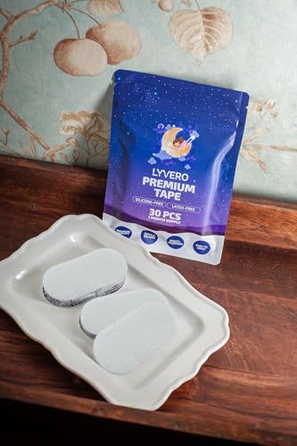 Image of Mouth Tape (30 Piece) 1 Month Supply - Supports Nasal Breathing | Enhances Sleep | Hypoallergenic Adhesive | Skin-Friendly & Comfortable | 1 Month Supply (Non - Vented, White)