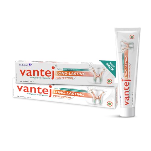Image of Vantej : Sensitivity Protection Toothpaste| 100 Grams| Gives Long Lasting Sensitivity Protection And Tooth Sensitivity Healing| Dentist Recommended| Desensitizing Toothpaste| Braille Enabled Pack