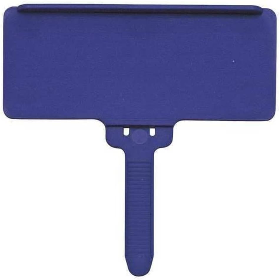 HANGING LABEL HOLDER 25 PACK BLUE