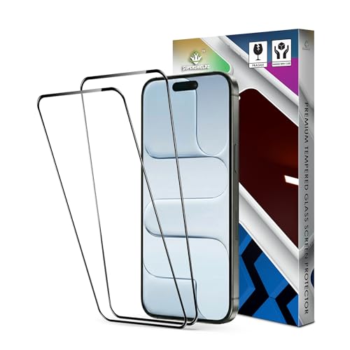 Image of Supershieldz Youtuber's Choice Series Tempered Glass Screen Protector Guard for iPhone 17 Air - 2 Pack