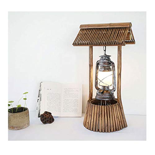 Lampe de bureau de chambre a coucher E27 style table rétro et créatif