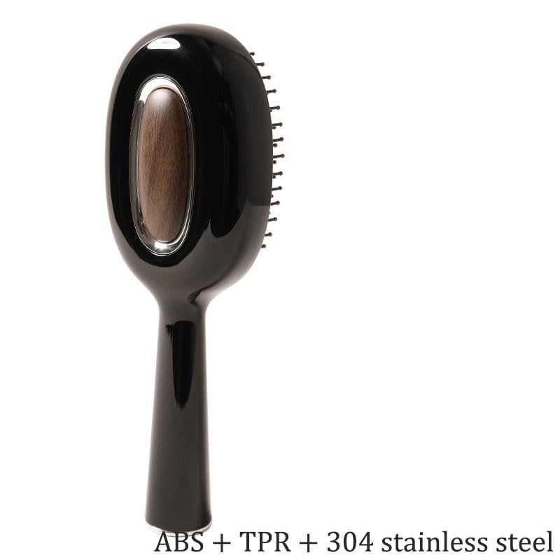 The Wooden Comb is Carried With The Long Hair Used to The Children