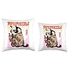 Meownime: A Animeow That Combines Cats and Anime Throw Pillow #3