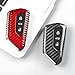 T-carbon Key Fob Cover Fits VW Atlas Mk 8 Golf R Polo Tiguan ID3 ID4 Buzz 2020-2025;Glass Fiber Key Shell Fits Skoda Octavia Kodiaq Karoq;Key Case Compatible with Seat Cupra Ateca Leon Accessories