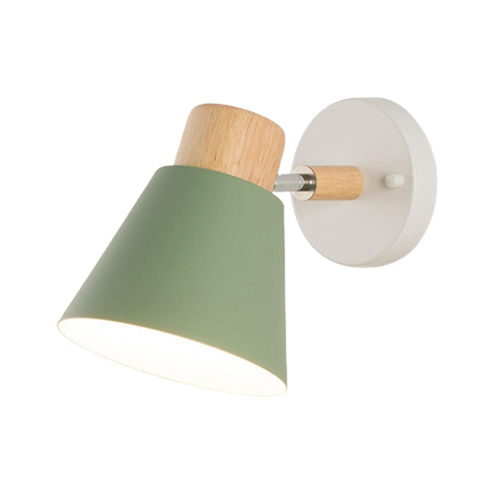 predolo Wall Lamp Lighting E27 Lamp Bedside Lamp for Stair Corridor, Green