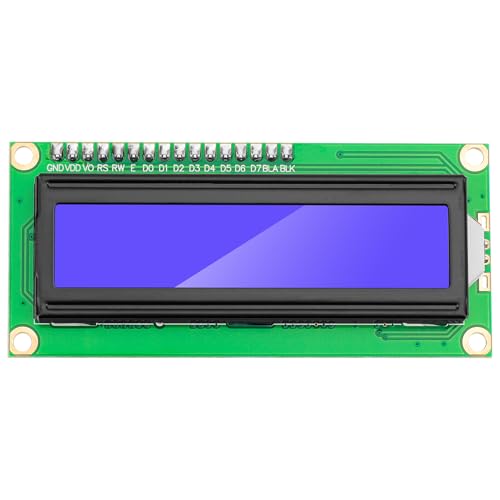 Makerhawk 5 Pcs Lcd Display Module 1602 16X2 Character I2C Display Blue Backlight Lcd Screen For Arduino Raspberry Pi thumb #1