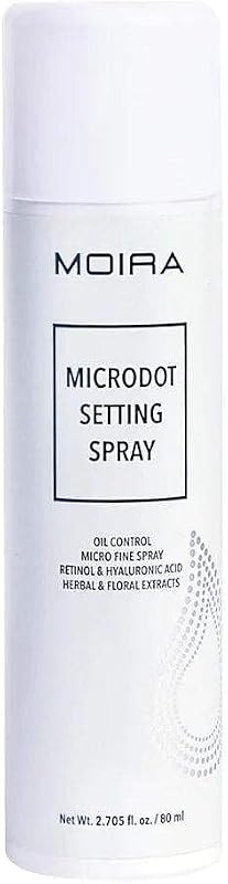 Bruma fixadora de maquiagem Moira Microdot Setting Spray