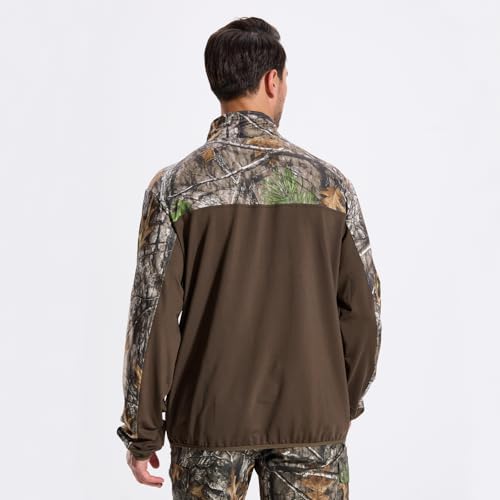 LOOGU Hunting Hoodies for Men Fleece Lining Performance Insulation Pullover Camo Hoodie4