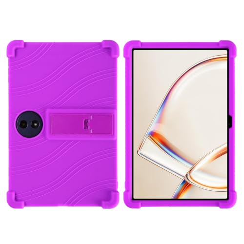For TCL Tab A1 9425X1 �P�[�X �J�o�[ Pokaas �V���R�� TPU �\�t�g �X�^���h�@�\�t�� �l�����H�ی� �ϏՌ� ���h�~ �y�� �_�炩���i�p�[�v���j