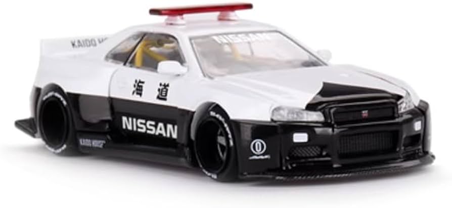 Amazon.co.jp: パトカーモデル完成品 for Kaido House + MINIGT for