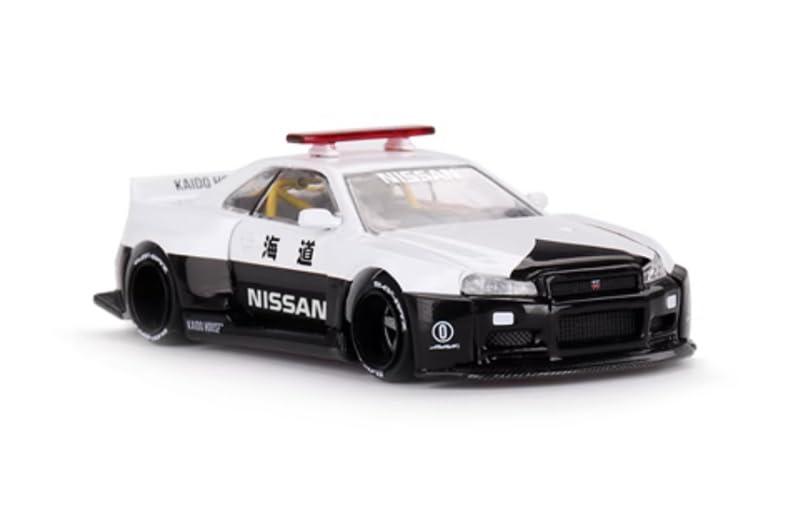 MINIGT KAIDO HOUSE 1/64 R34 ゴースト パトカー MINI GT X KAIDO HOUSE Nissan Skyline GT-R (R34) Kaido Works (V2