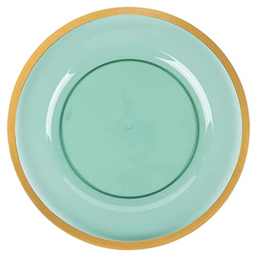 Platos cargadores desechables elegantes de 13 pulgadas miniatura 1