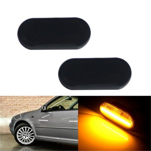 Luz de señal de giro ámbar LED para solucionar fallos en intermitente de Jetta 2